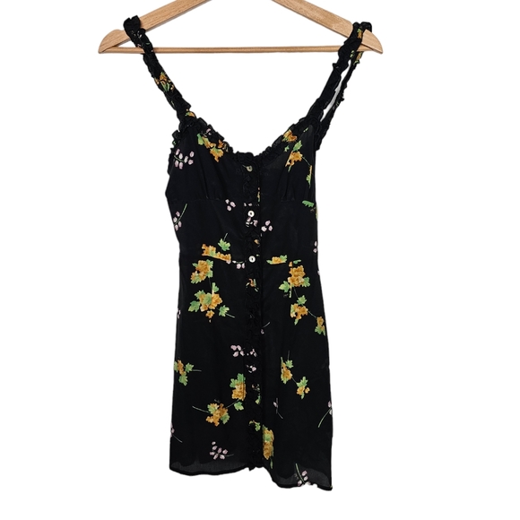 Realisation Par Julia Blossom Dress Silk New With Tags Size XXS - Picture 3 of 10